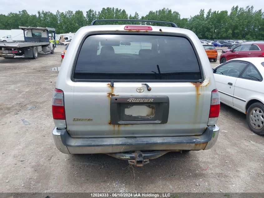 1996 Toyota 4Runner Limited VIN: JT3HN87R6T0048201 Lot: 12024333