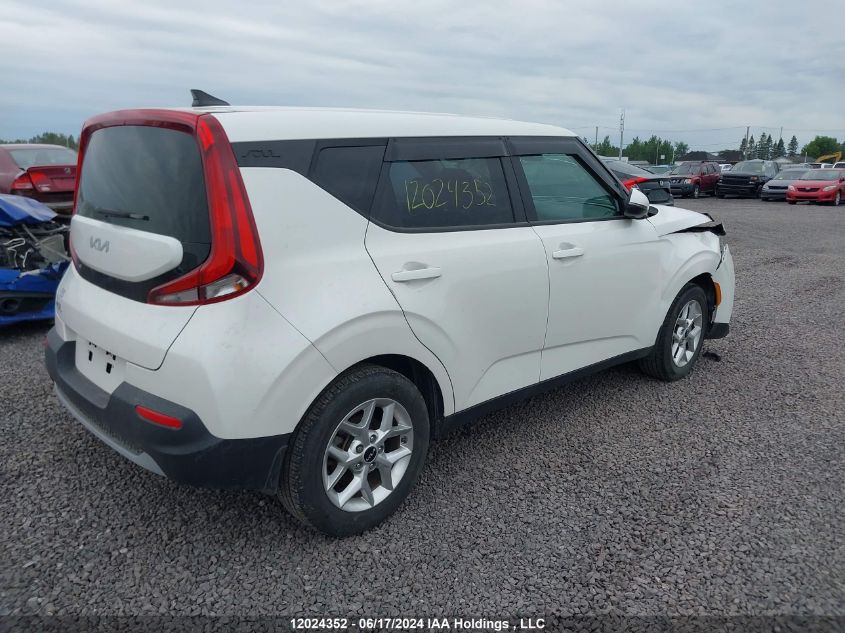 2022 Kia Soul VIN: KNDJ33AU5N7177169 Lot: 12024352