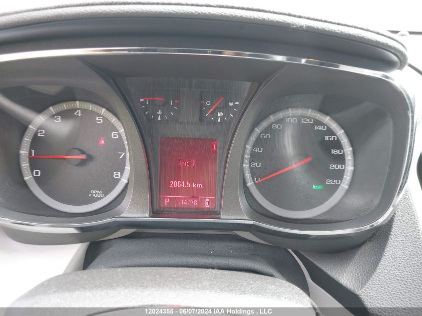 2011 GMC Terrain Awd VIN: 2CTFLXE56B6282545 Lot: 12024355