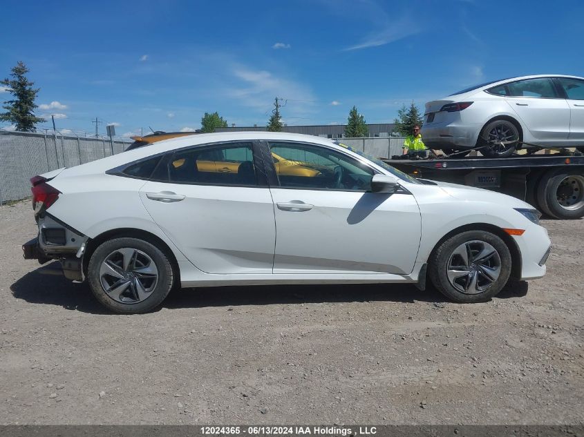 2019 Honda Civic Lx VIN: 2HGFC2F54KH037214 Lot: 12024365