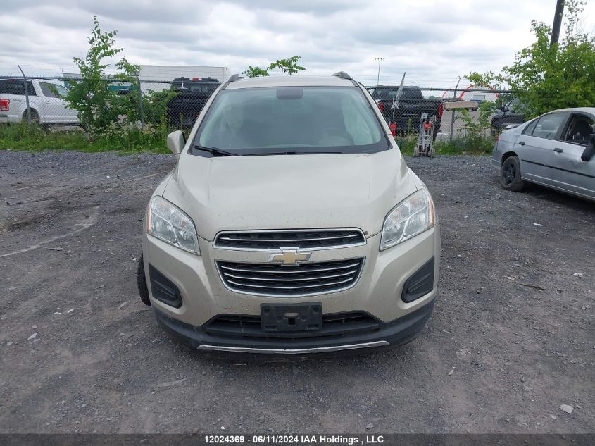 2016 Chevrolet Trax VIN: 3GNCJLSB3GL225186 Lot: 12024369