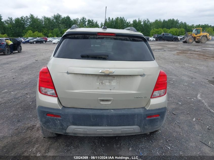 2016 Chevrolet Trax VIN: 3GNCJLSB3GL225186 Lot: 12024369