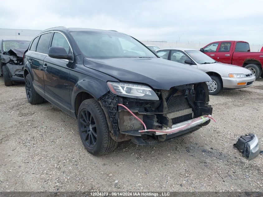 2014 Audi Q7 VIN: WA1CGCFE3ED020153 Lot: 12024373