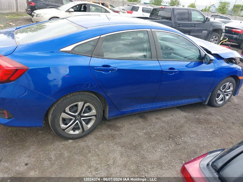 2018 Honda Civic Sedan VIN: 2HGFC2F56JH013396 Lot: 12024374