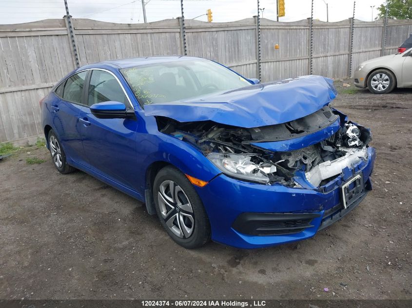 2018 Honda Civic Sedan VIN: 2HGFC2F56JH013396 Lot: 12024374