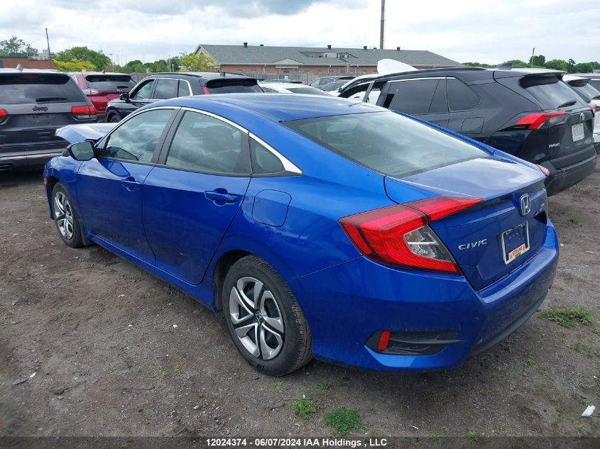 2018 Honda Civic Sedan VIN: 2HGFC2F56JH013396 Lot: 12024374