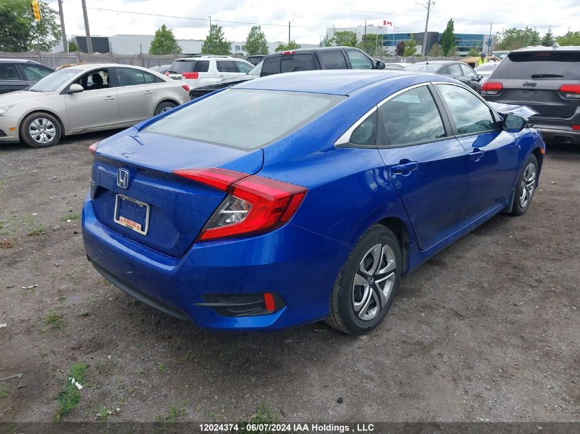 2018 Honda Civic Sedan VIN: 2HGFC2F56JH013396 Lot: 12024374