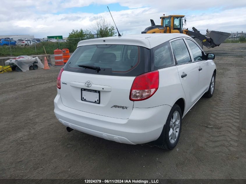 2003 Toyota Corolla Matrix Xr VIN: 2T1KR32E03C707747 Lot: 12024379