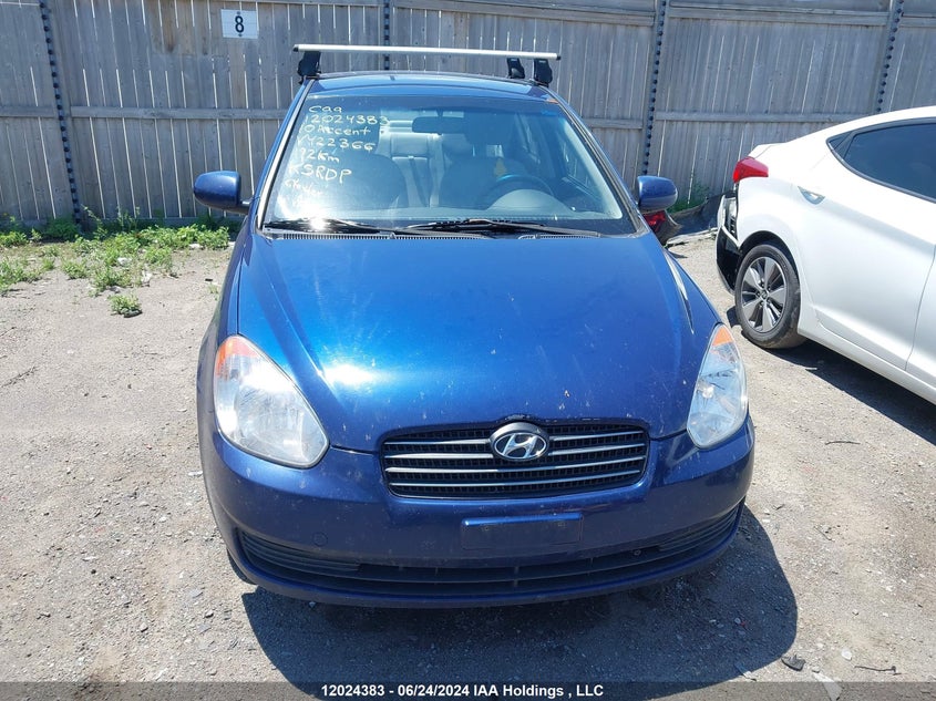 2010 Hyundai Accent Gls VIN: KMHCN4BC9AU422366 Lot: 12024383