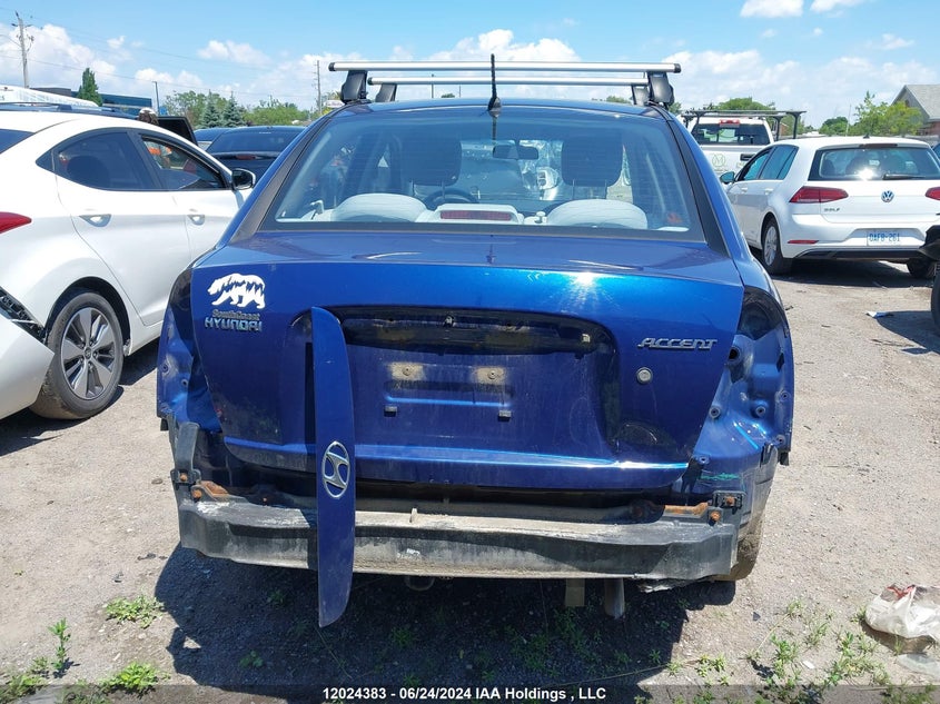 2010 Hyundai Accent Gls VIN: KMHCN4BC9AU422366 Lot: 12024383