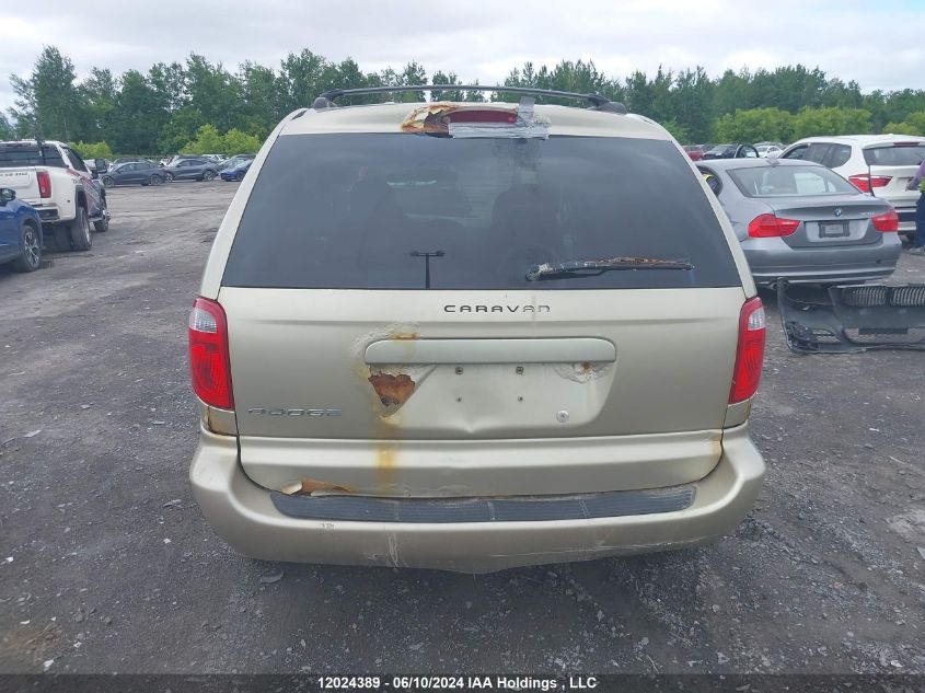 2006 Dodge Caravan Se VIN: 1D4GP25R76B711501 Lot: 12024389