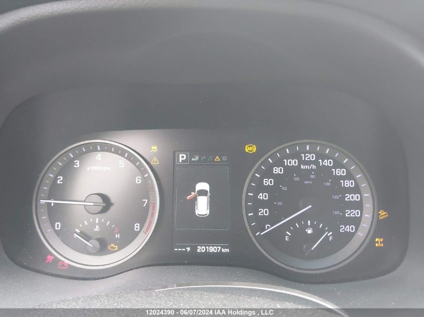 2017 Hyundai Tucson Limited/Sport And Eco/Se VIN: KM8J3CA20HU506439 Lot: 12024390