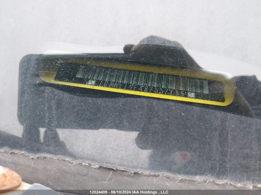 2008 Chevrolet Cobalt VIN: 1G1AL15F487337135 Lot: 12024409