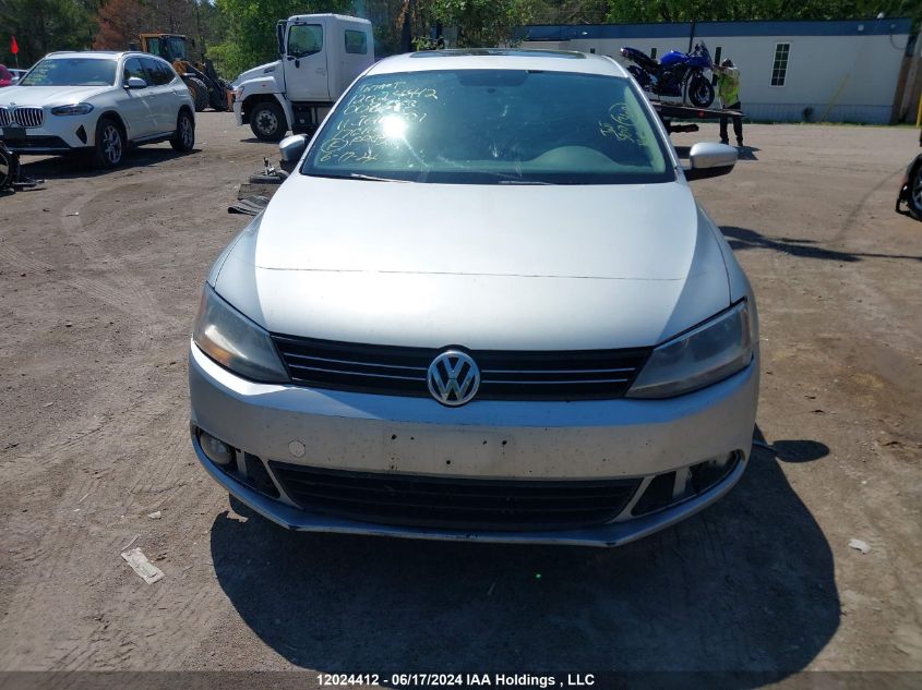 2011 Volkswagen Jetta VIN: 3VWLL7AJ1BM008643 Lot: 12024412