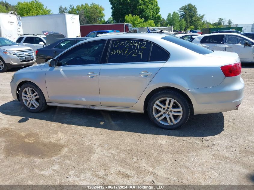 2011 Volkswagen Jetta VIN: 3VWLL7AJ1BM008643 Lot: 12024412