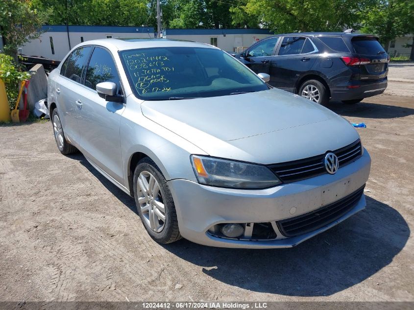 2011 Volkswagen Jetta VIN: 3VWLL7AJ1BM008643 Lot: 12024412