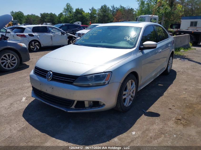 2011 Volkswagen Jetta VIN: 3VWLL7AJ1BM008643 Lot: 12024412