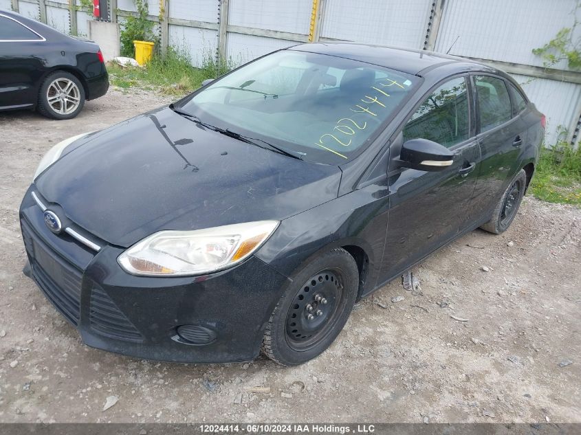 2013 Ford Focus Se VIN: 1FADP3F26DL100413 Lot: 12024414