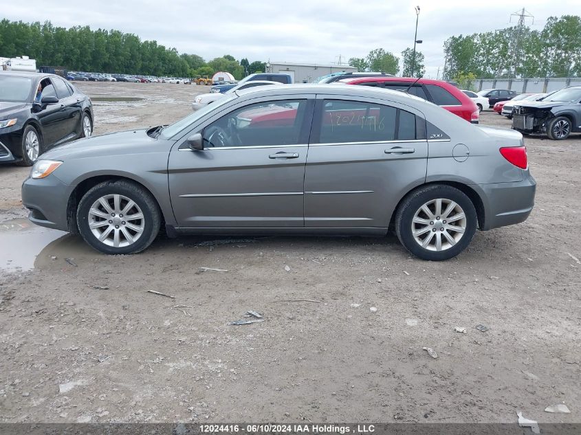 2012 Chrysler 200 Lx VIN: 1C3CCBAB8CN297269 Lot: 12024416