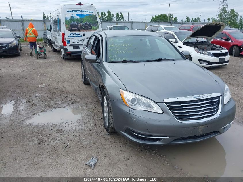 2012 Chrysler 200 Lx VIN: 1C3CCBAB8CN297269 Lot: 12024416