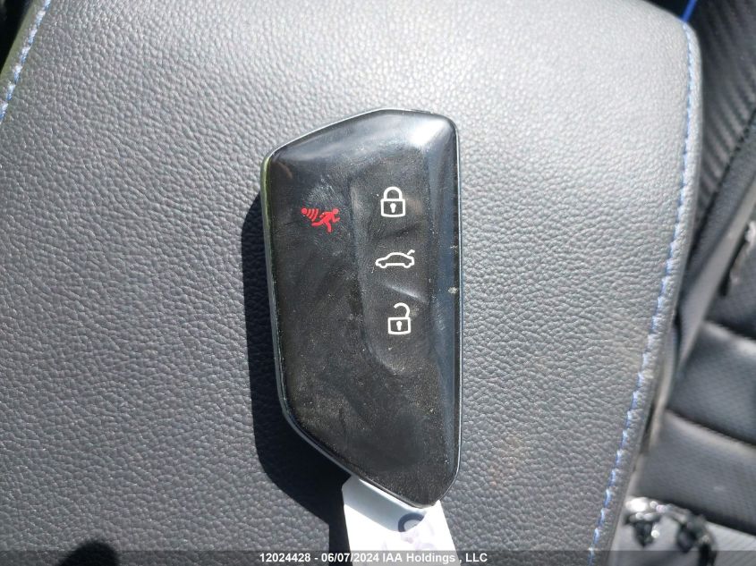 2022 Volkswagen Golf R VIN: WVWEB7CD6NW158175 Lot: 12024428