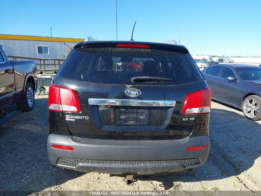 2011 Kia Sorento Ex VIN: 5XYKUDA2XBG070753 Lot: 12024433