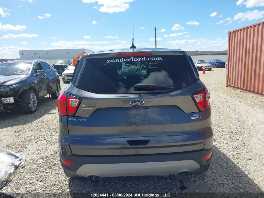 2019 Ford Escape Se VIN: 1FMCU9GD9KUC41156 Lot: 12024441