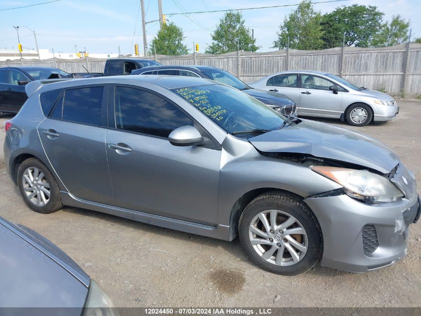 2012 Mazda Mazda3 VIN: JM1BL1L79C1619760 Lot: 12024450
