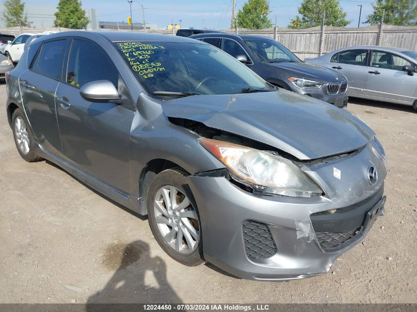2012 Mazda Mazda3 VIN: JM1BL1L79C1619760 Lot: 12024450