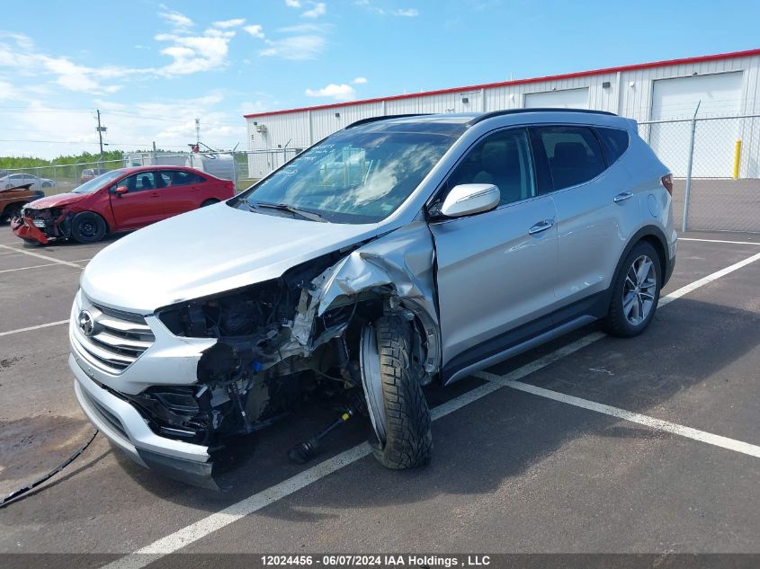 2018 Hyundai Santa Fe Sport 2.0T Se VIN: 5XYZUDLA6JG559118 Lot: 12024456