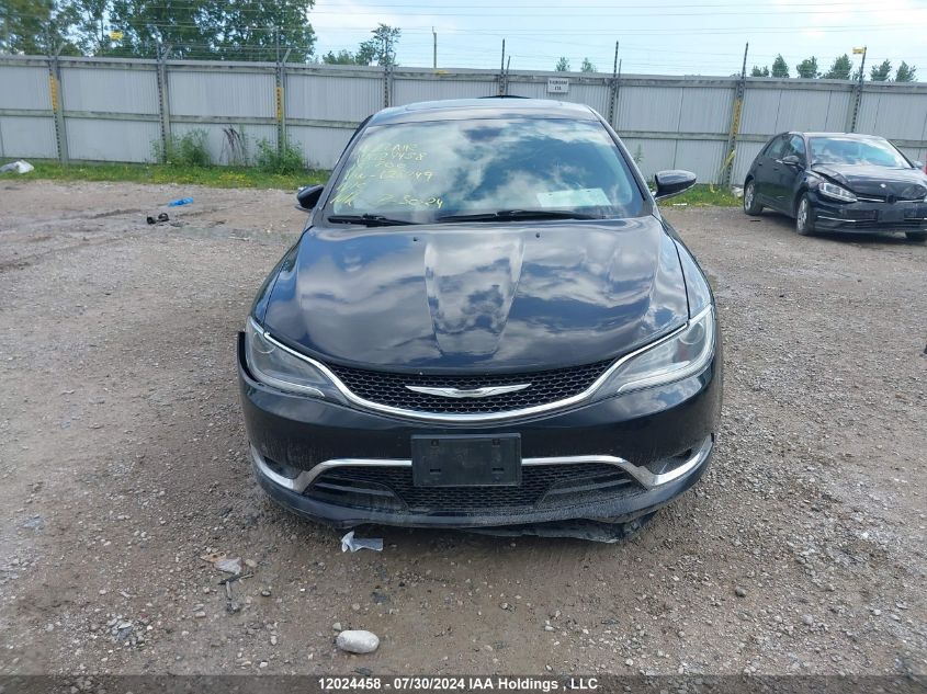 2015 Chrysler 200 VIN: 1C3CCCCG0FN628249 Lot: 12024458