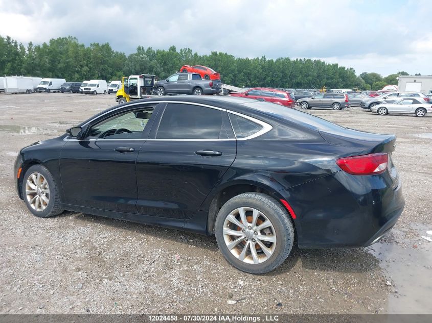 2015 Chrysler 200 VIN: 1C3CCCCG0FN628249 Lot: 12024458