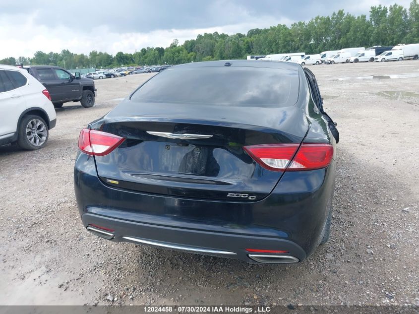 2015 Chrysler 200 VIN: 1C3CCCCG0FN628249 Lot: 12024458