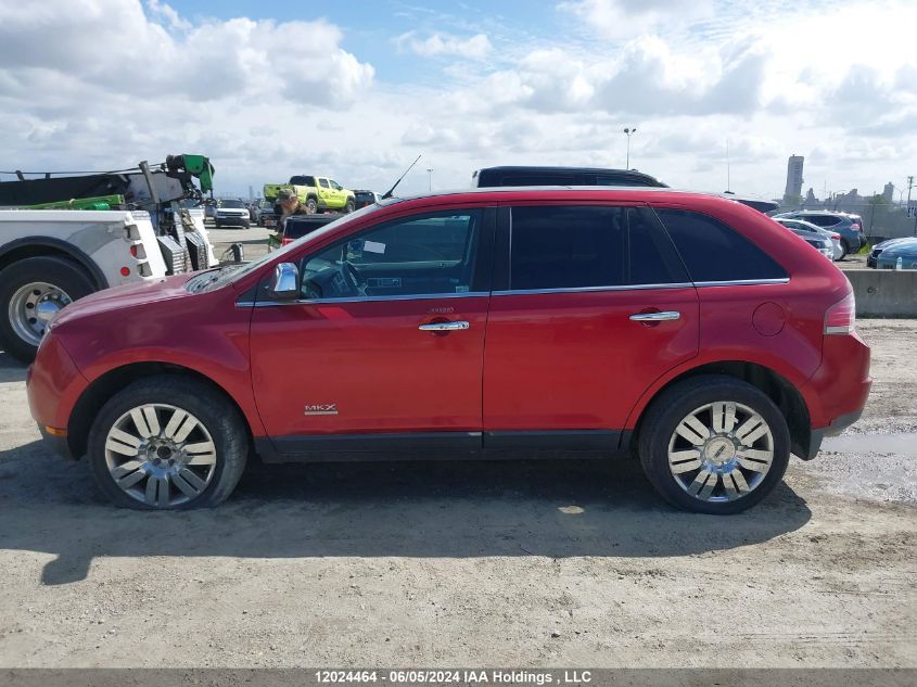 2008 Lincoln Mkx VIN: 2LMDU88C58BJ09888 Lot: 12024464