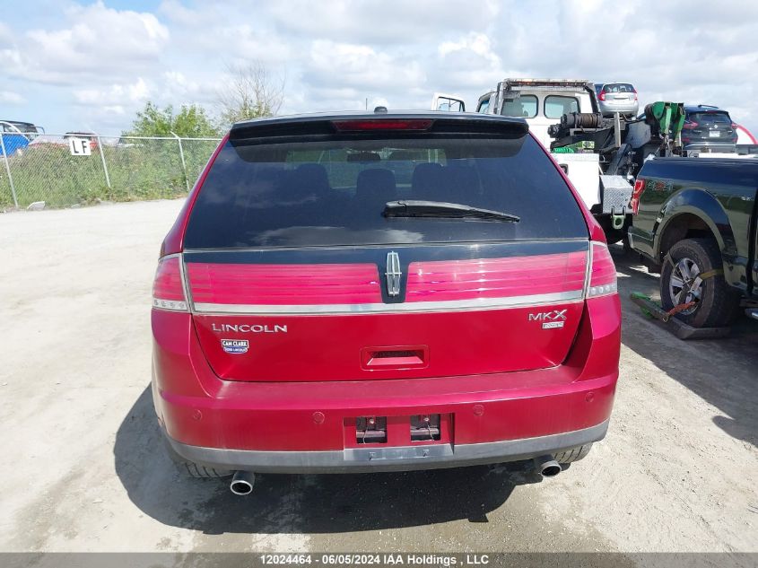 2008 Lincoln Mkx VIN: 2LMDU88C58BJ09888 Lot: 12024464