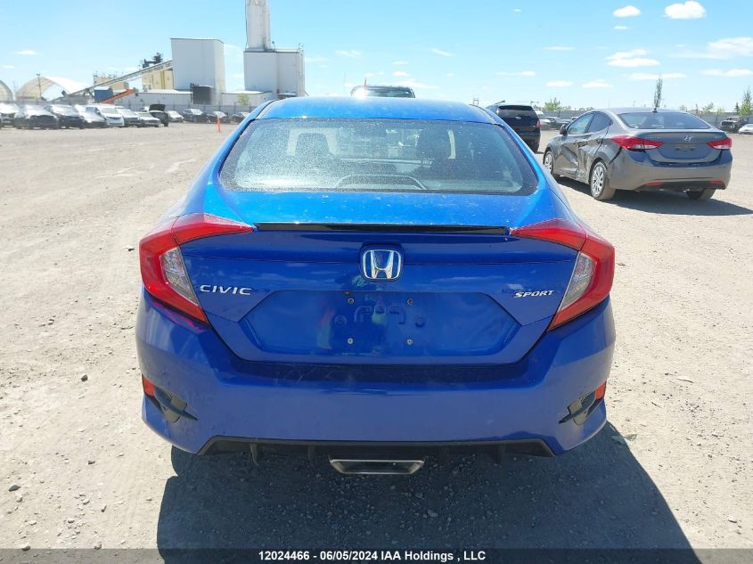 2019 Honda Civic Sedan VIN: 2HGFC2F8XKH012716 Lot: 12024466