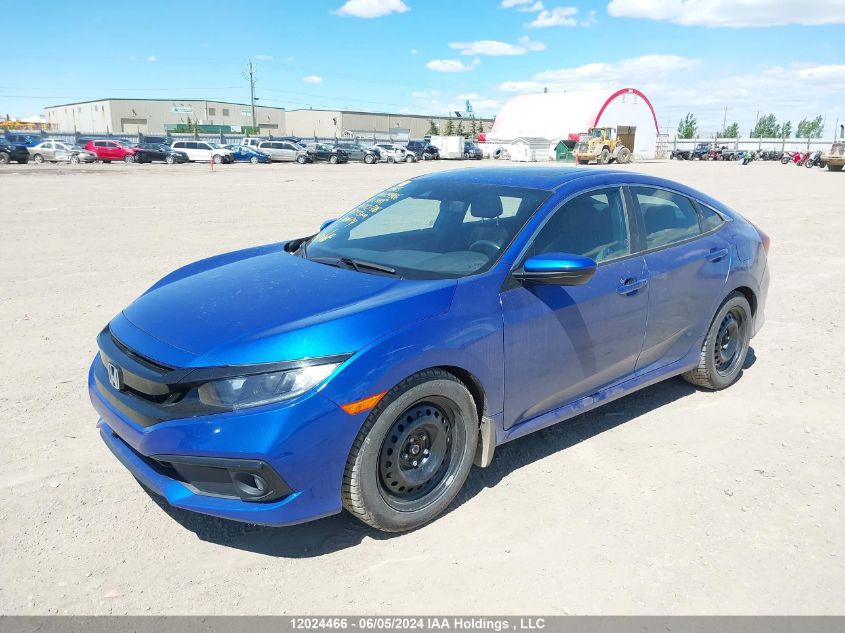 2019 Honda Civic Sedan VIN: 2HGFC2F8XKH012716 Lot: 12024466