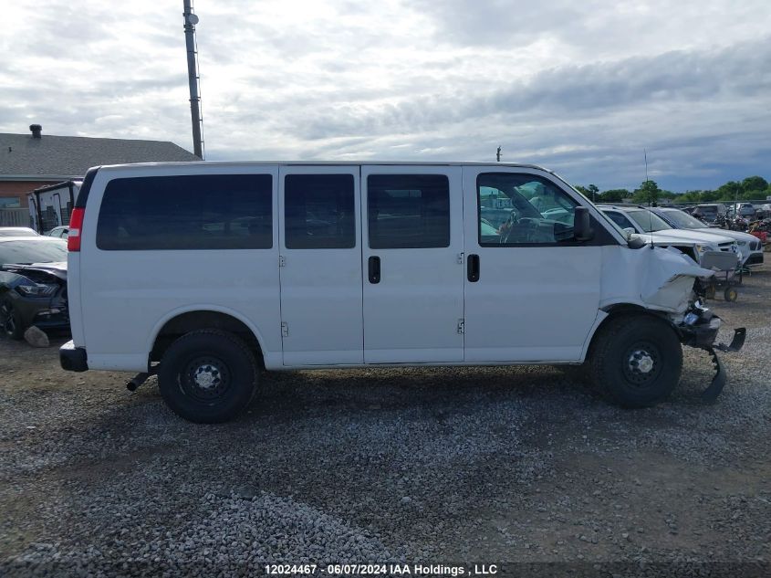 2022 Chevrolet Express Passenger VIN: 1GAWGEFP7N1224173 Lot: 12024467