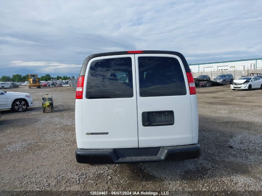 2022 Chevrolet Express Passenger VIN: 1GAWGEFP7N1224173 Lot: 12024467