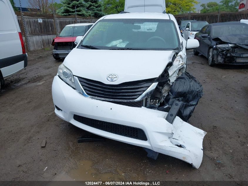 2013 Toyota Sienna Le VIN: 5TDKK3DCXDS371873 Lot: 12024477