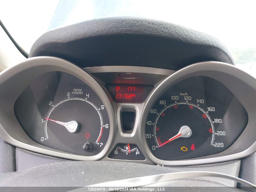 2011 Ford Fiesta Se VIN: 3FADP4BJ6BM208934 Lot: 12024478