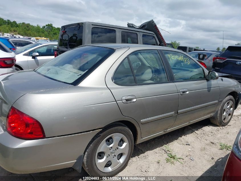 2005 Nissan Sentra 1.8/1.8S VIN: 3N1CB51D55L570613 Lot: 12024483