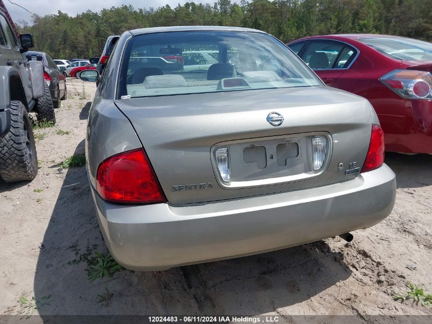 2005 Nissan Sentra 1.8/1.8S VIN: 3N1CB51D55L570613 Lot: 12024483