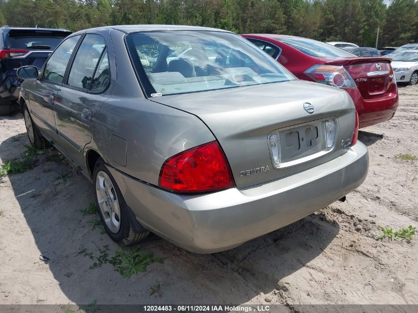 2005 Nissan Sentra 1.8/1.8S VIN: 3N1CB51D55L570613 Lot: 12024483