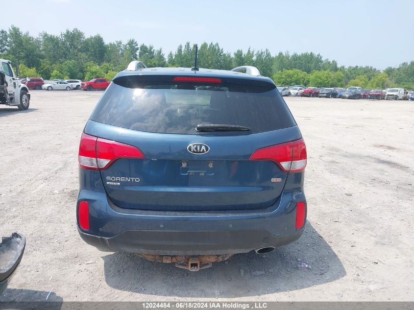 2015 Kia Sorento VIN: 5XYKTCA61FG566398 Lot: 12024484