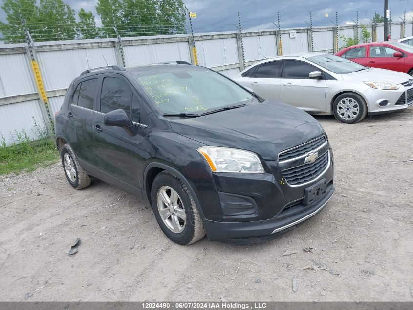 2014 Chevrolet Trax VIN: 3GNCJMEB7EL140074 Lot: 12024490