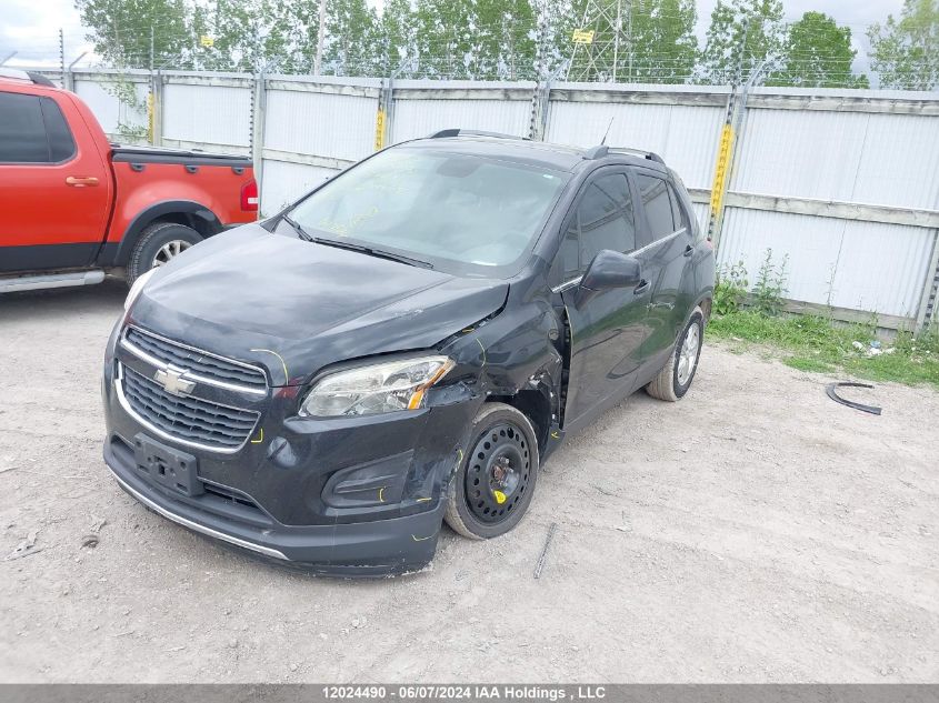 2014 Chevrolet Trax VIN: 3GNCJMEB7EL140074 Lot: 12024490