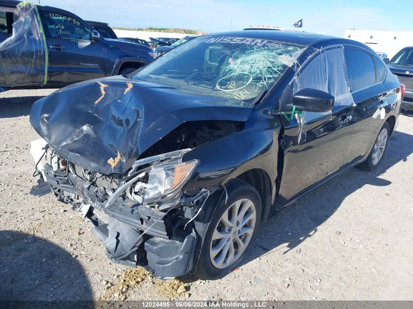 2017 Nissan Sentra VIN: 3N1AB7APXHL663354 Lot: 12024495