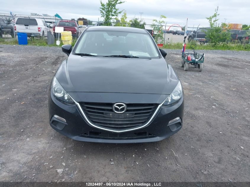 2016 Mazda 3 Touring VIN: 3MZBM1V79GM301461 Lot: 12024497