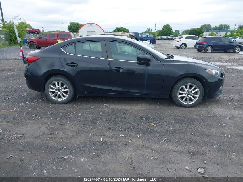 2016 Mazda 3 Touring VIN: 3MZBM1V79GM301461 Lot: 12024497